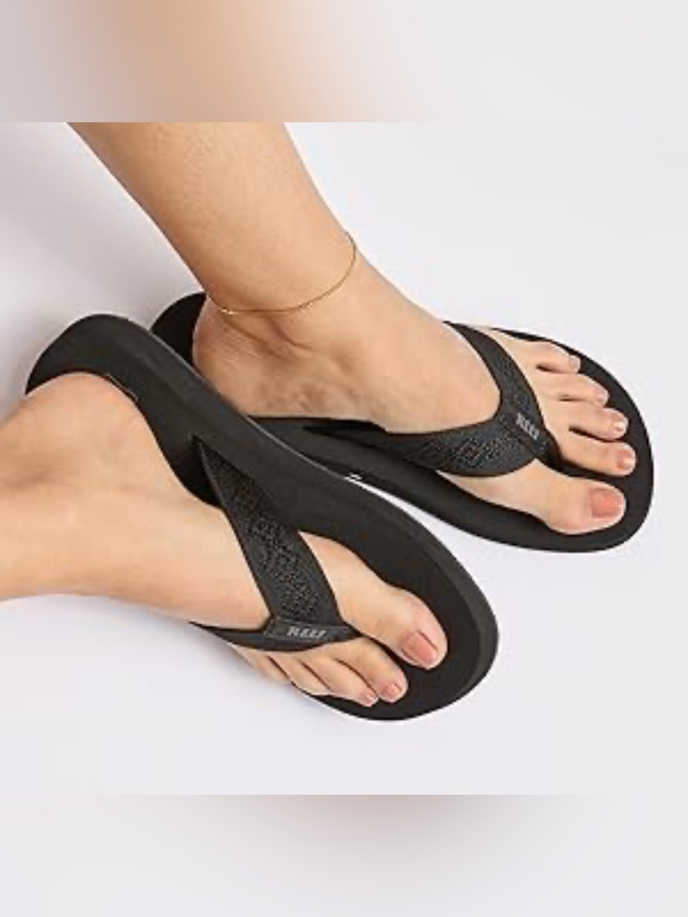 Reef Black Women's Flip Flop Sandals